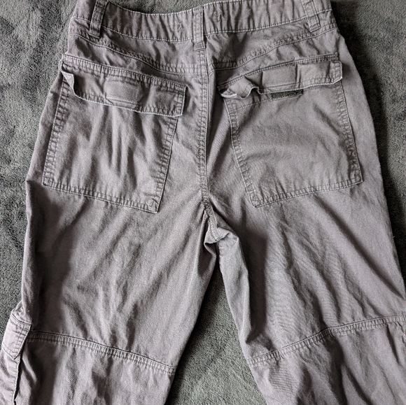 Black Cargo Pants Y2K Streetwear Utility Model Off Duty Cotton Techwear Grunge S - Picture 13 of 15